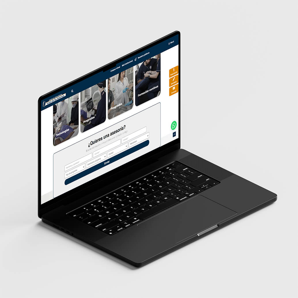 Rediseño de sitio web y experiencia de usuario.